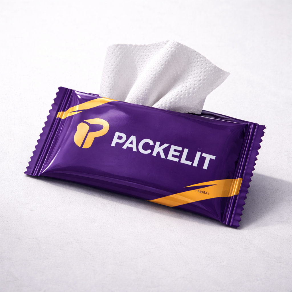 Lingette rafraîchissante personnalisée | Packelit