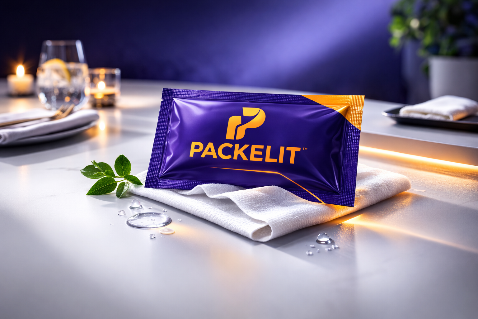 Avantages des lingettes rince-doigts personnalisées